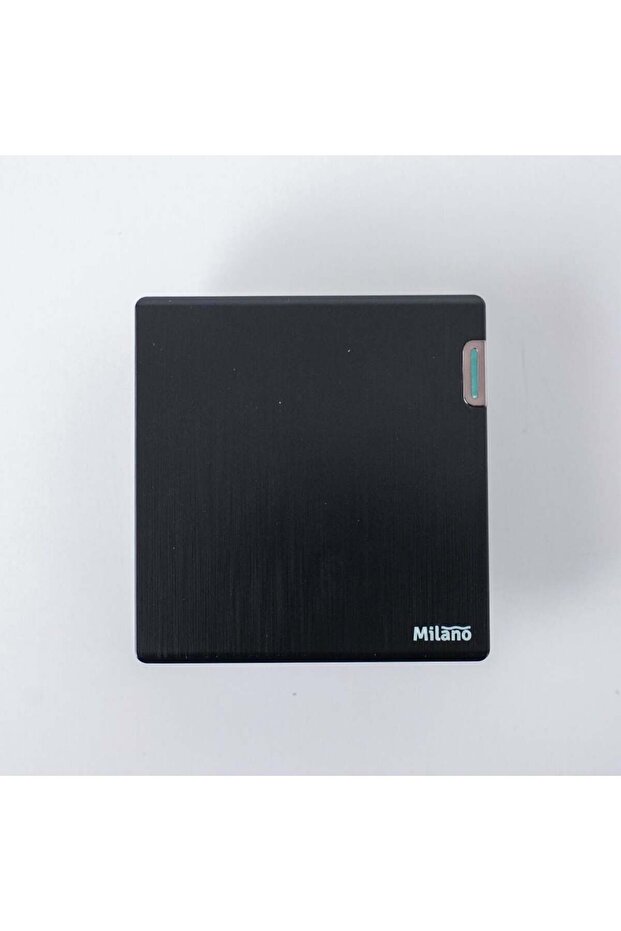 1G Intermediate Switch Aura Black, Wall Plate Fitting For Home And Office Electrical Setup