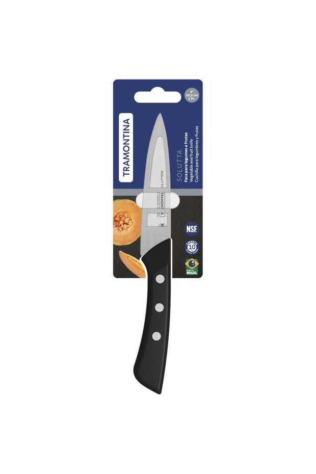 Tramontina 4 Inch Paring Knife Solutta -24251104, Food Preparation Tool For Everyday Cooking