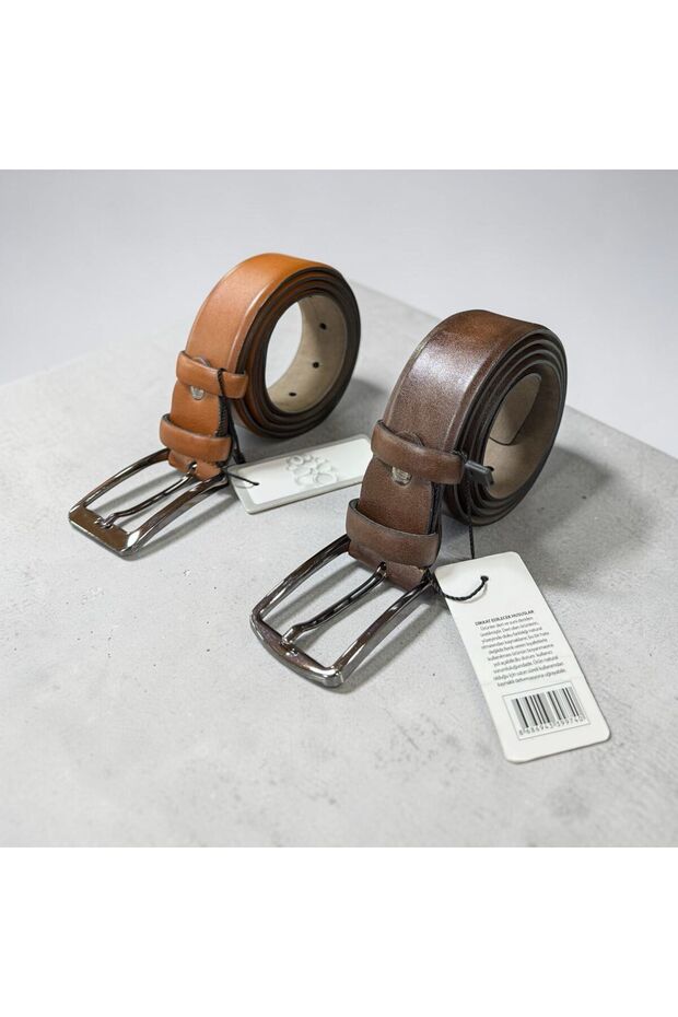 Men's Classic Belt Fabric Set of 2