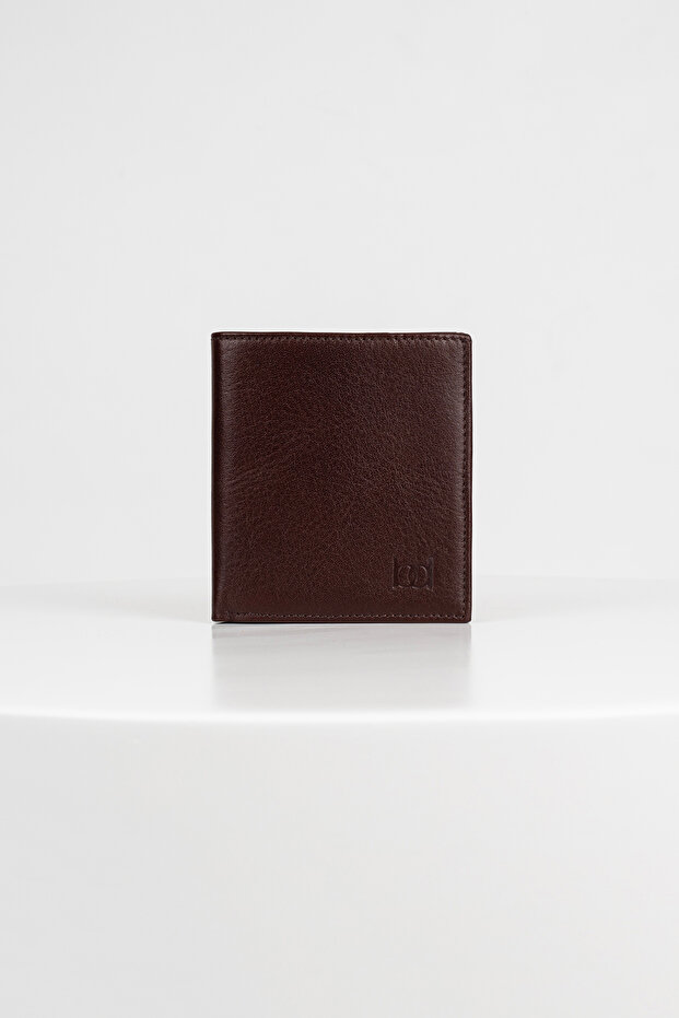 Lisaure Genuine Leather Polite Men's Wallet Brown
