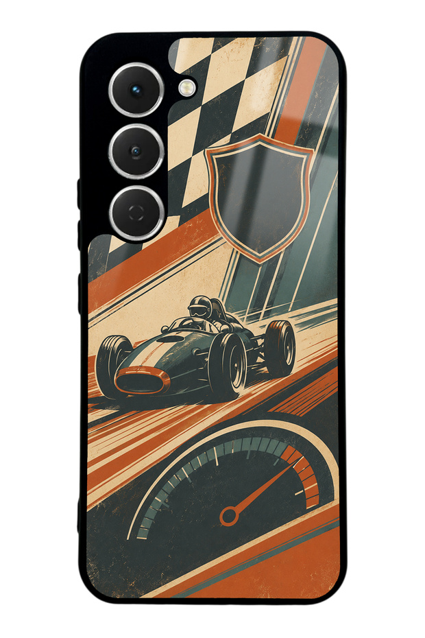 Tecno Spark 40 Pro Heritage Racer Design Glossy Phone Case