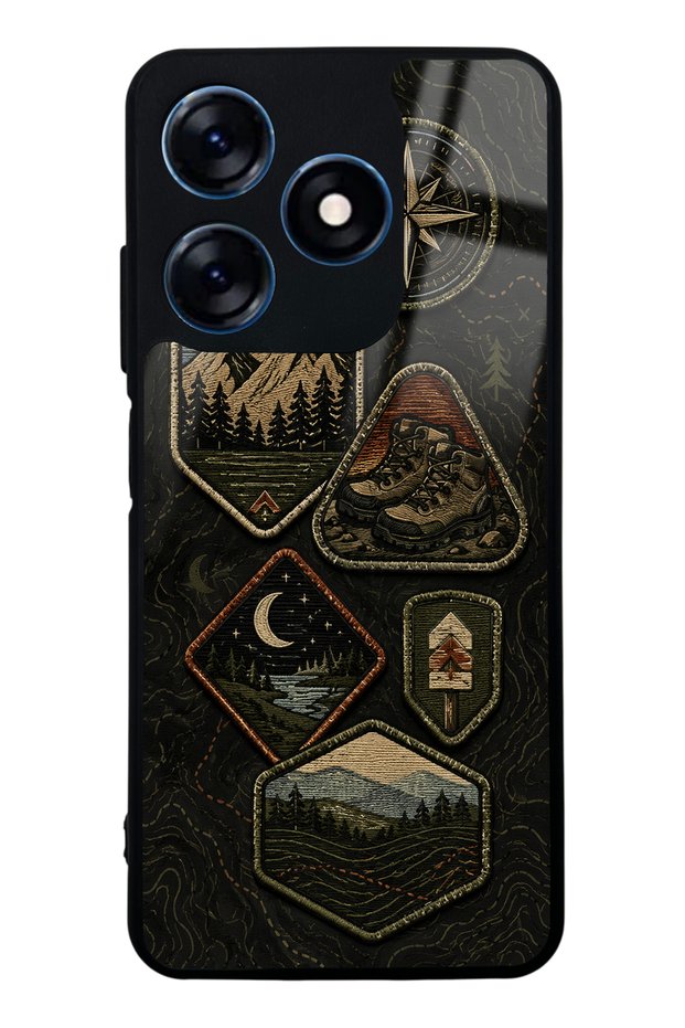 Tecno Spark 10 Wildbound Design Glossy Phone Case