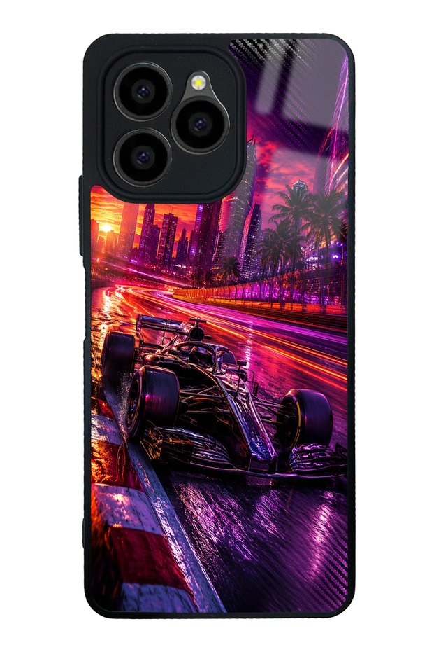 Omix X6 Purple Apex Design Glossy Phone Case
