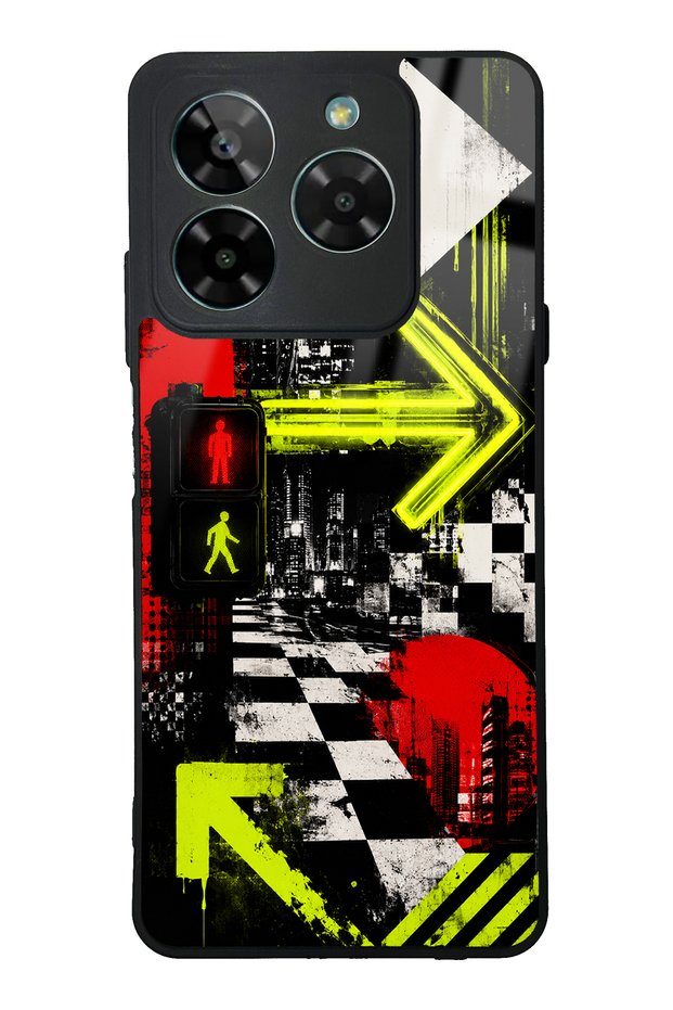 Gm Era 50 Neon District Designed Glossy Phone Case