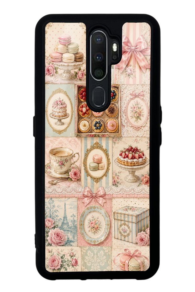 Oppo A5 2020 Parisian Sweet Quilt Design Glossy Phone Case