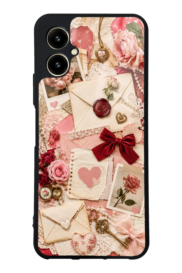 Omix X5 Love Letter Garden Design Glossy Phone Case