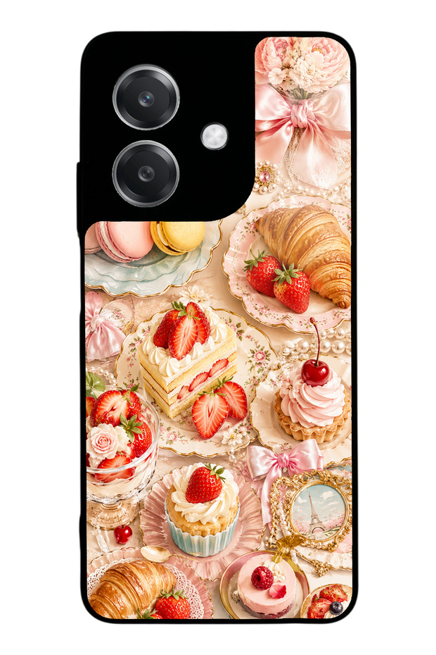 Oppo A3 Paris Sweet Berry Design Glossy Phone Case