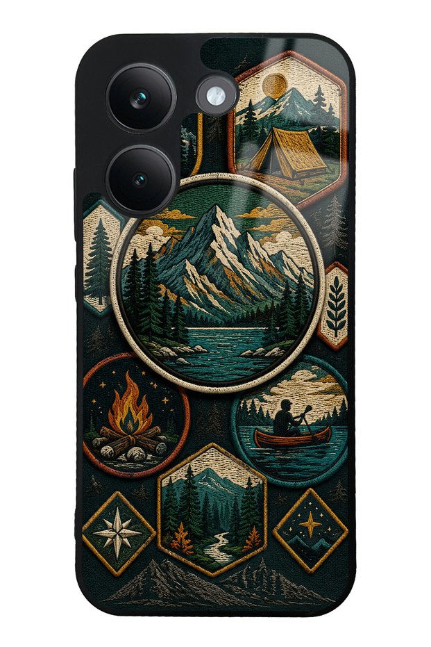 Xiaomi Poco X8 Pro Summit Explorer Design Glossy Phone Case