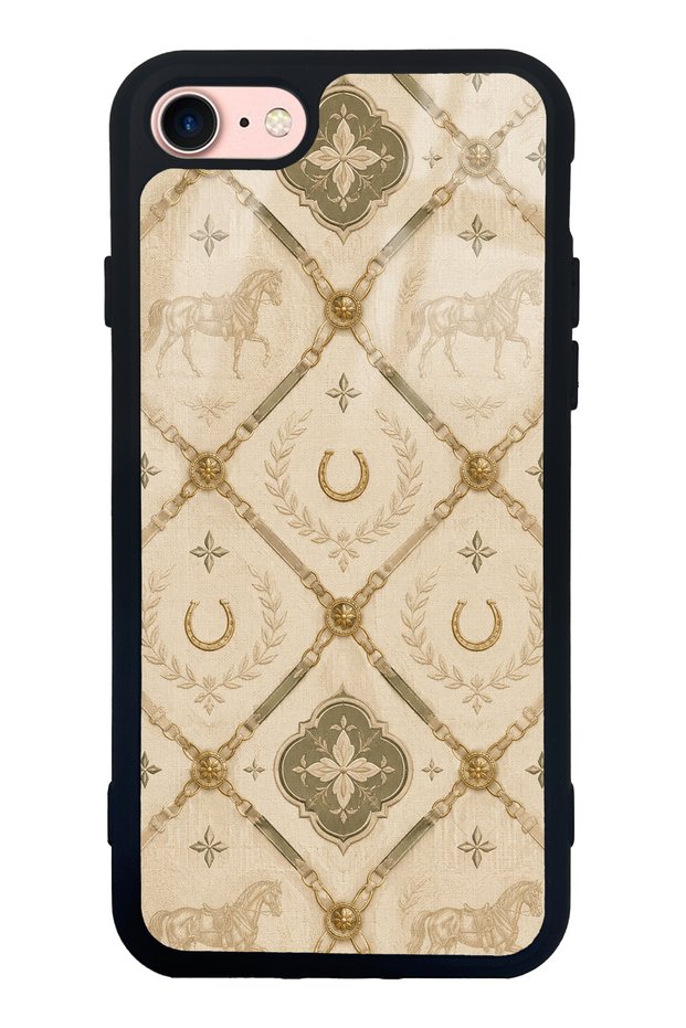 iPhone 7 Maison Équestre Design Glossy Phone Case