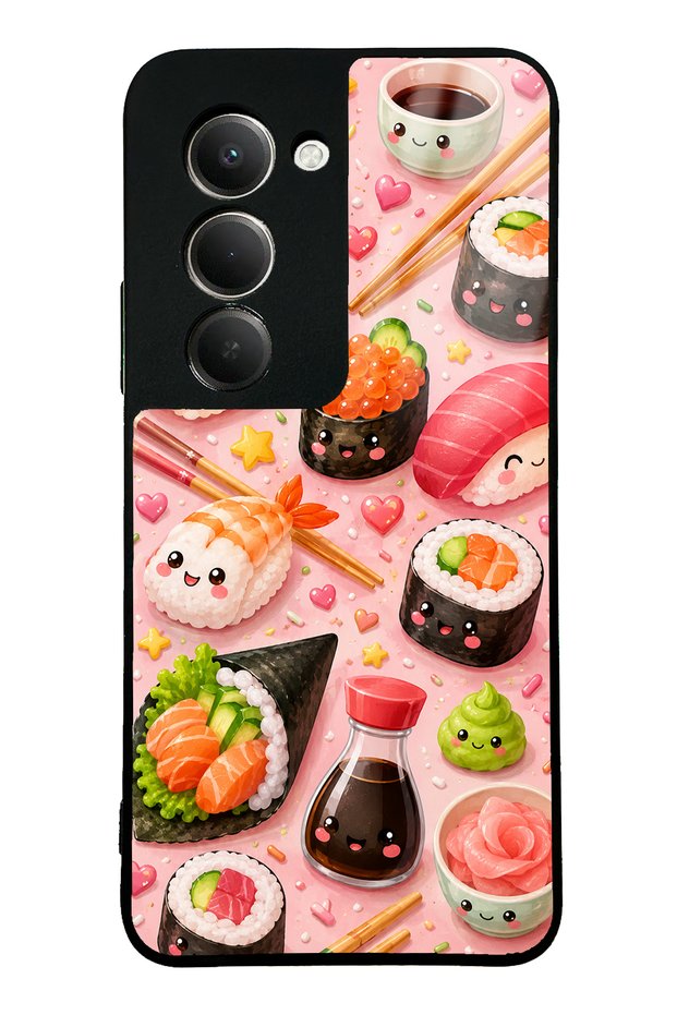Xiaomi Redmi 15 Sushi Love Club Design Glossy Phone Case