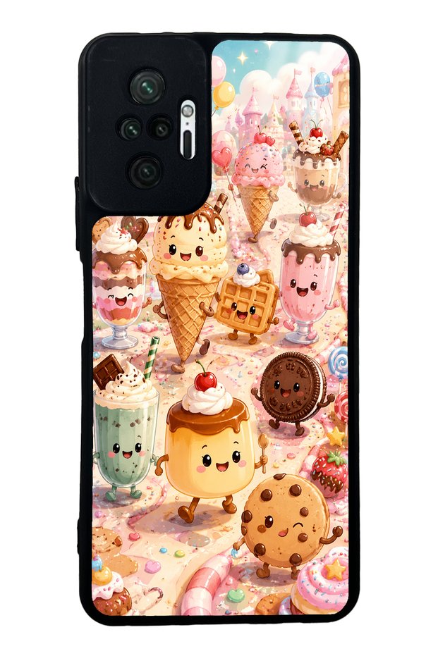 Xiaomi Redmi Note 10 Pro Dessert Wonderland Design Glossy Phone Case