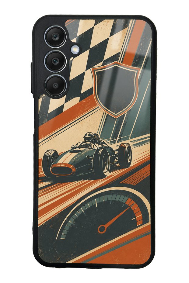 Samsung A25 Heritage Racer Design Glossy Phone Case