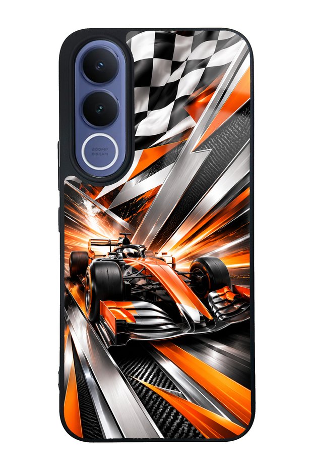 Vivo V70 Fe Inferno Apex Design Glossy Phone Case