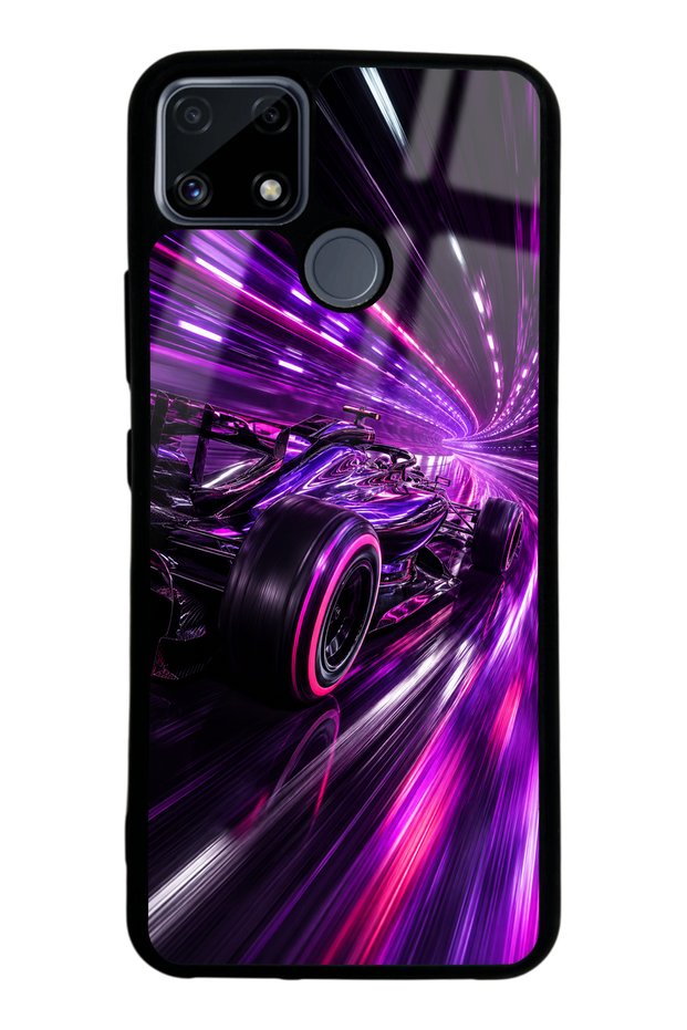 Realme C25 Quantum Drive Design Glossy Phone Case