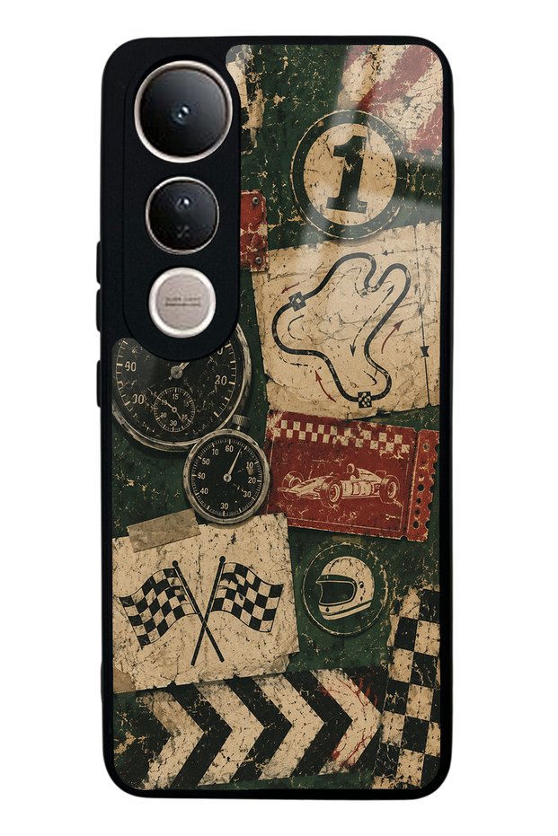 Vivo V50 Lite Heritage Track Club Design Glossy Phone Case
