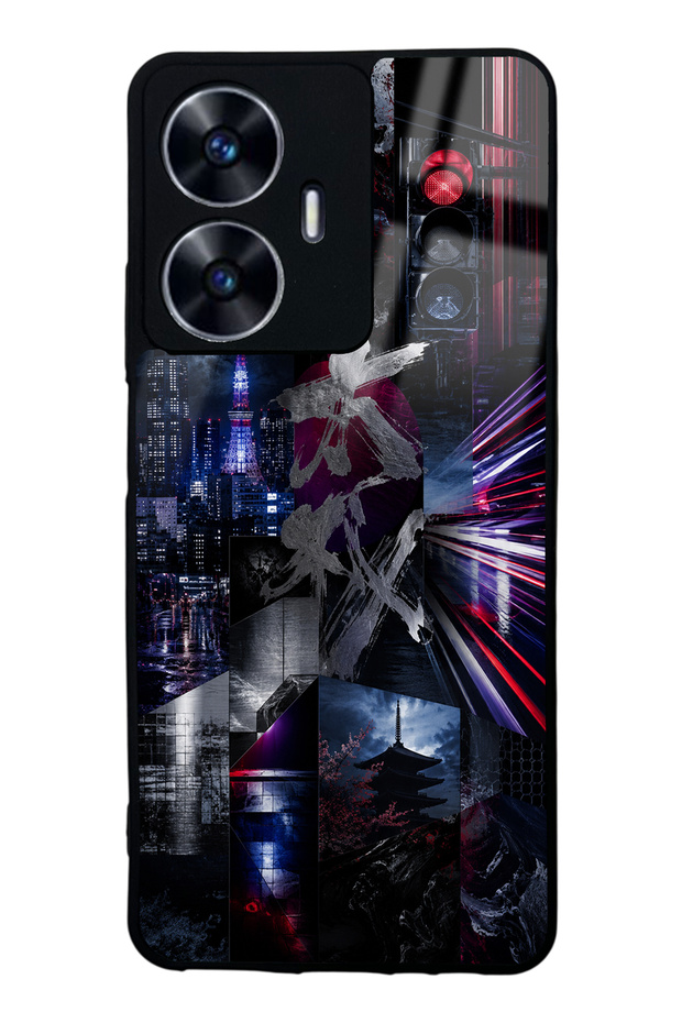 Realme C55 Tokyo Motion Design Glossy Phone Case
