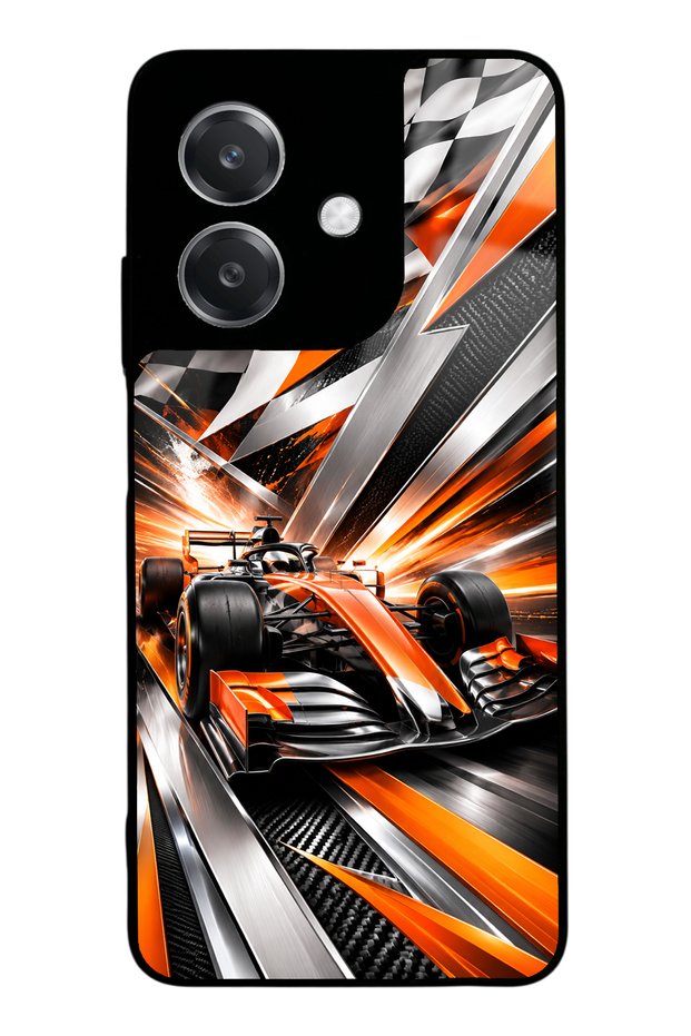 Oppo A3 Inferno Apex Design Glossy Phone Case