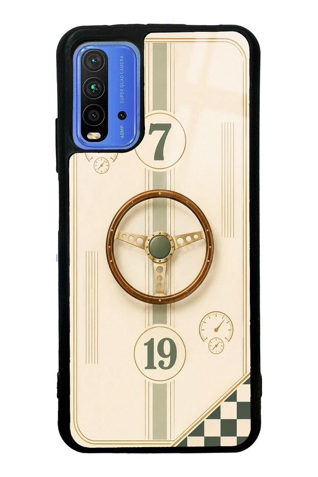Xiaomi Redmi 9t Classic Racer 7 Design Glossy Phone Case