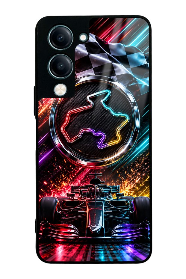 Vivo Y19 Apex Lights Design Glossy Phone Case