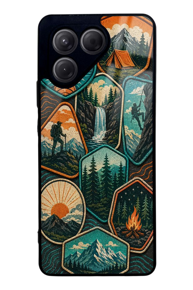 Tecno Pova 7 Wild Horizon Design Glossy Phone Case