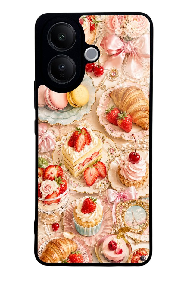 Vivo V60 Lite Paris Sweet Berry Design Glossy Phone Case
