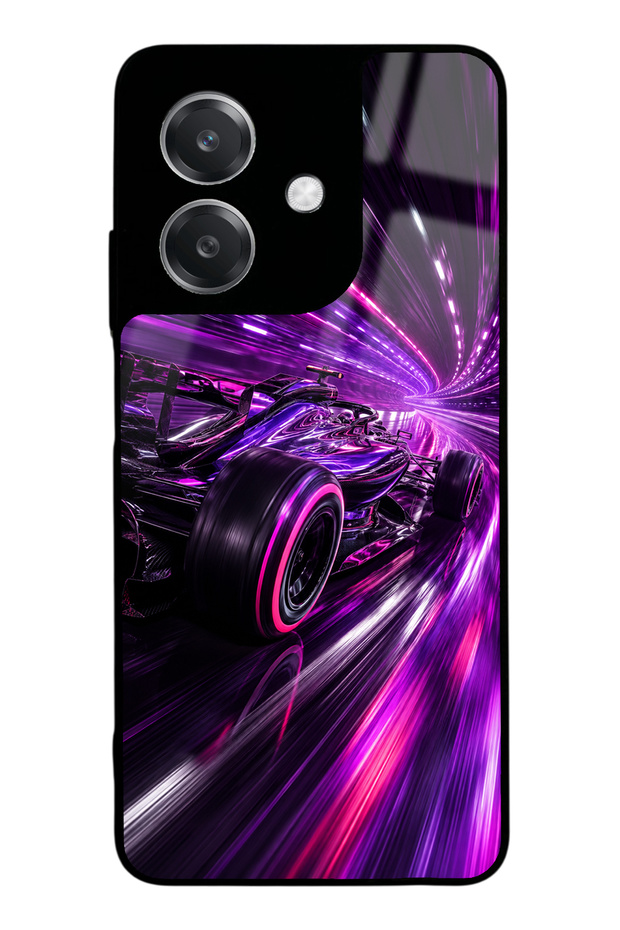 Oppo A3 Quantum Drive Design Glossy Phone Case