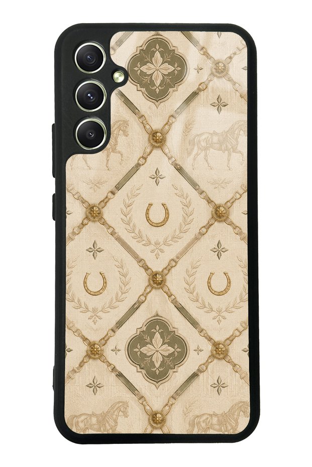 Samsung A34 Maison Équestre Design Glossy Phone Case