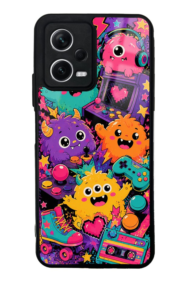Xiaomi Redmi Note 12 5g Monster Game Club Design Glossy Phone Case