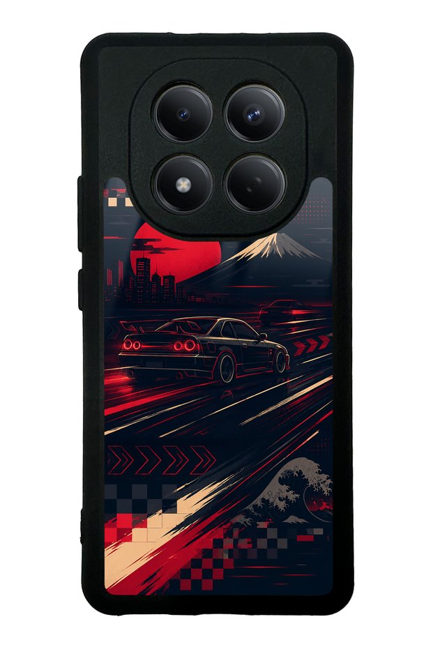 Xiaomi Redmi Note 15 4g Tokyo Night Racing Design Glossy Phone Case