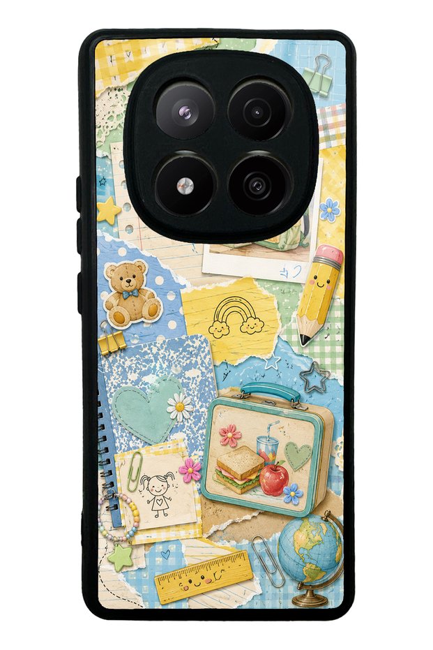 Xiaomi Redmi Note 14 Pro Plus Campus Notes Design Glossy Phone Case