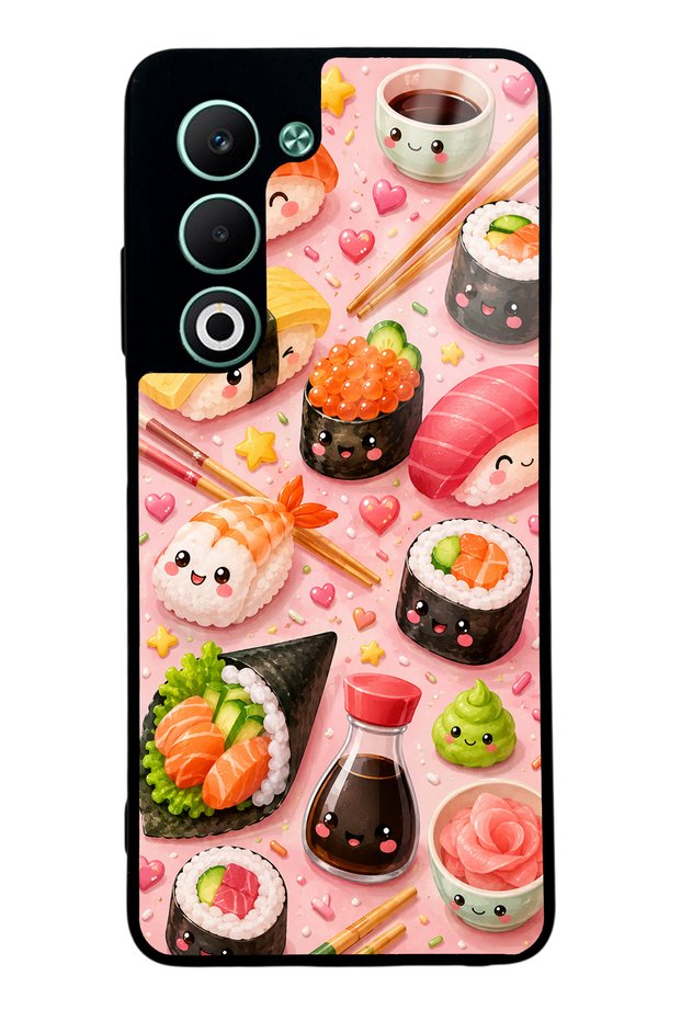 Oppo A5 Sushi Love Club Design Glossy Phone Case