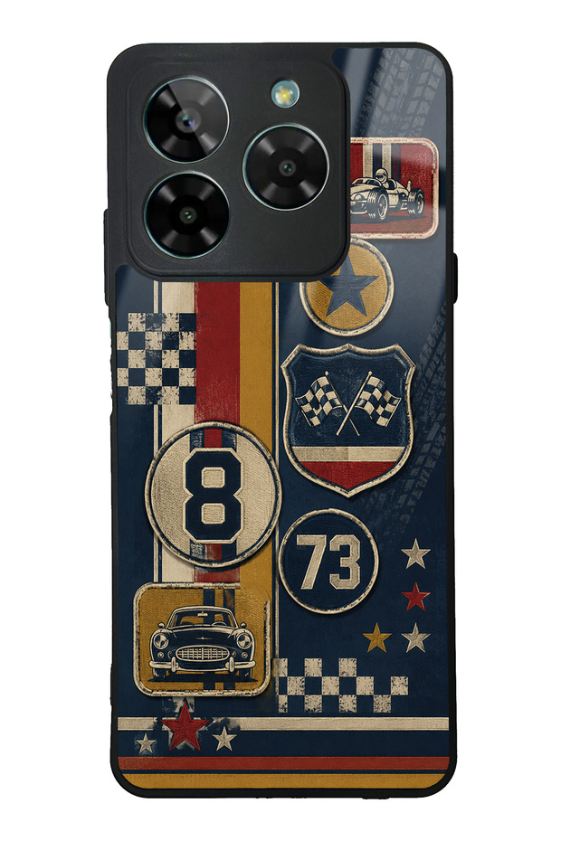Gm Era 50 Old School Racing Designed Glossy Phone Case