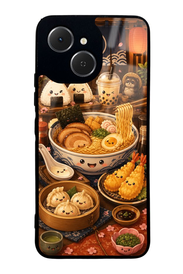 Tecno Spark 40C Ramen Bento Club Design Glossy Phone Case