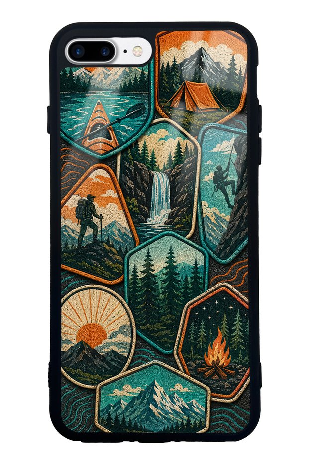 iPhone 7 Plus Wild Horizon Design Glossy Phone Case