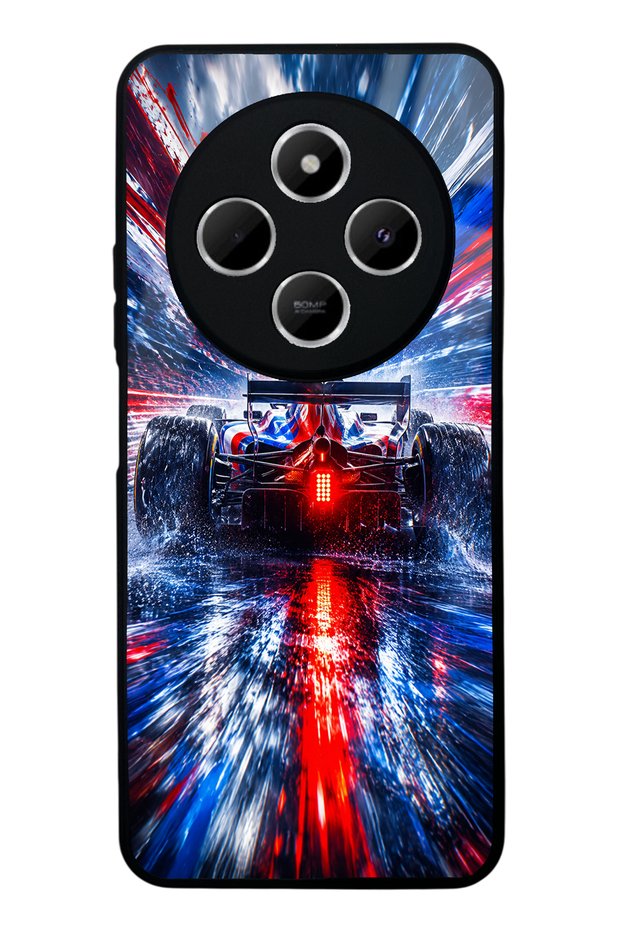 Xiaomi Redmi 14C Storm Racer Design Glossy Phone Case
