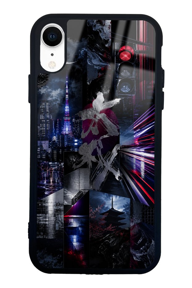 iPhone Xr Tokyo Motion Design Glossy Phone Case