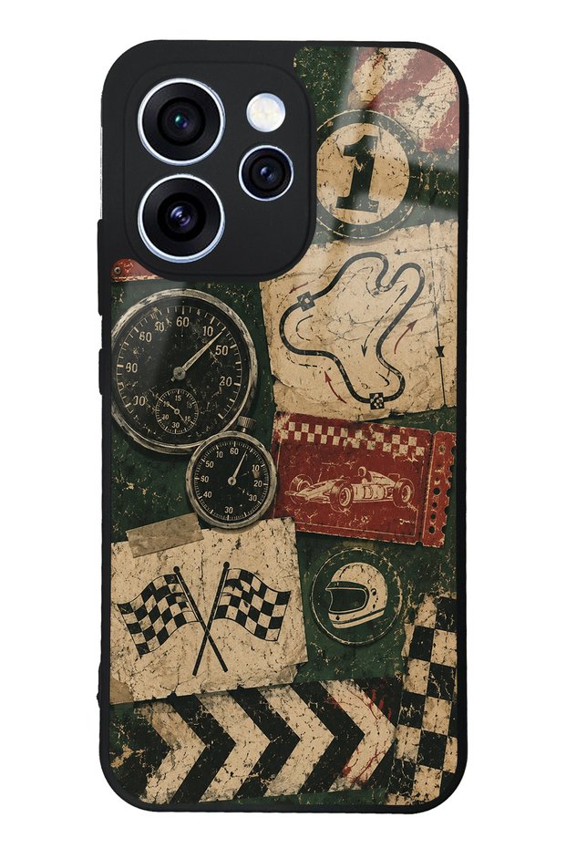 Oppo Reno 15 Pro Heritage Track Club Design Glossy Phone Case
