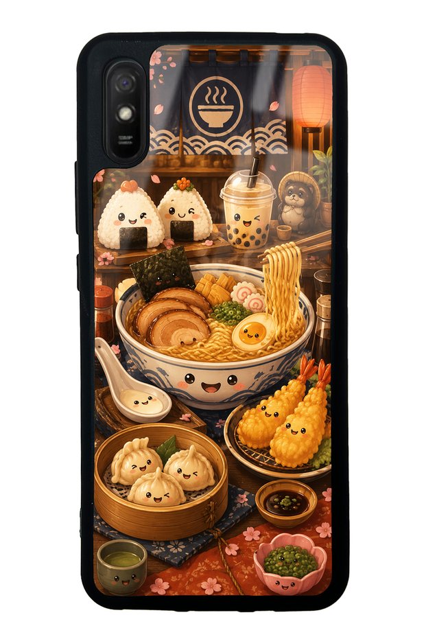Xiaomi Redmi 9A Ramen Bento Club Design Glossy Phone Case