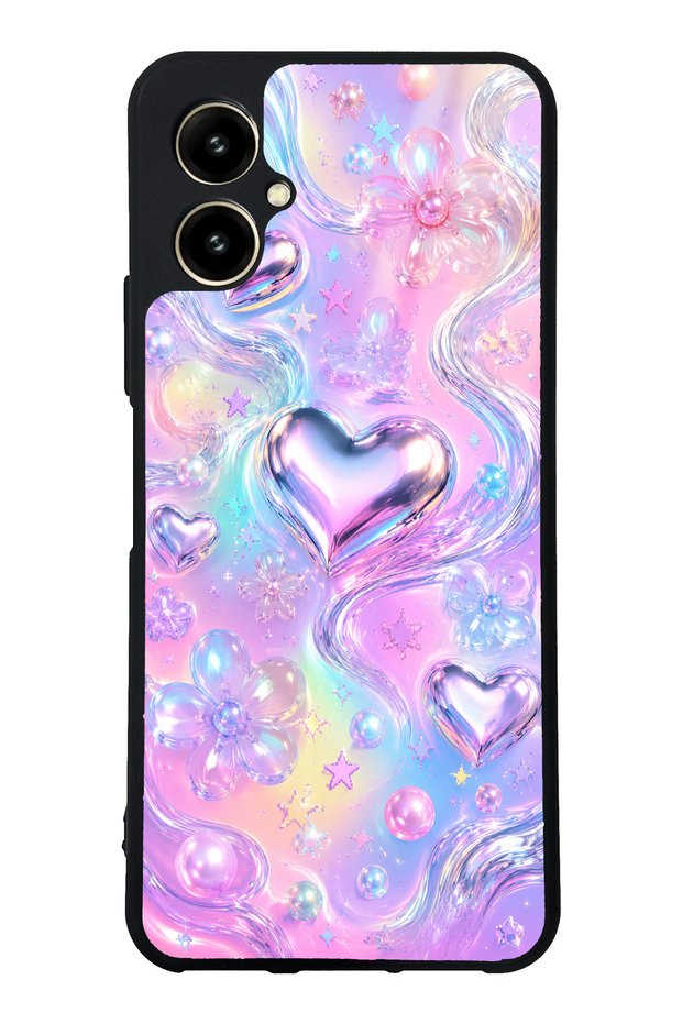 Omix X5 Iridescent Love Design Glossy Phone Case