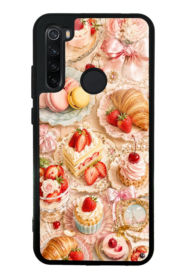 Xiaomi Redmi Note 8 Paris Sweet Berry Design Glossy Phone Case
