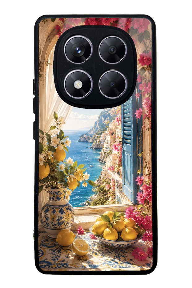 Xiaomi Redmi Note 14 Pro 5g Dolce Vita Amalfi Design Glossy Phone Case