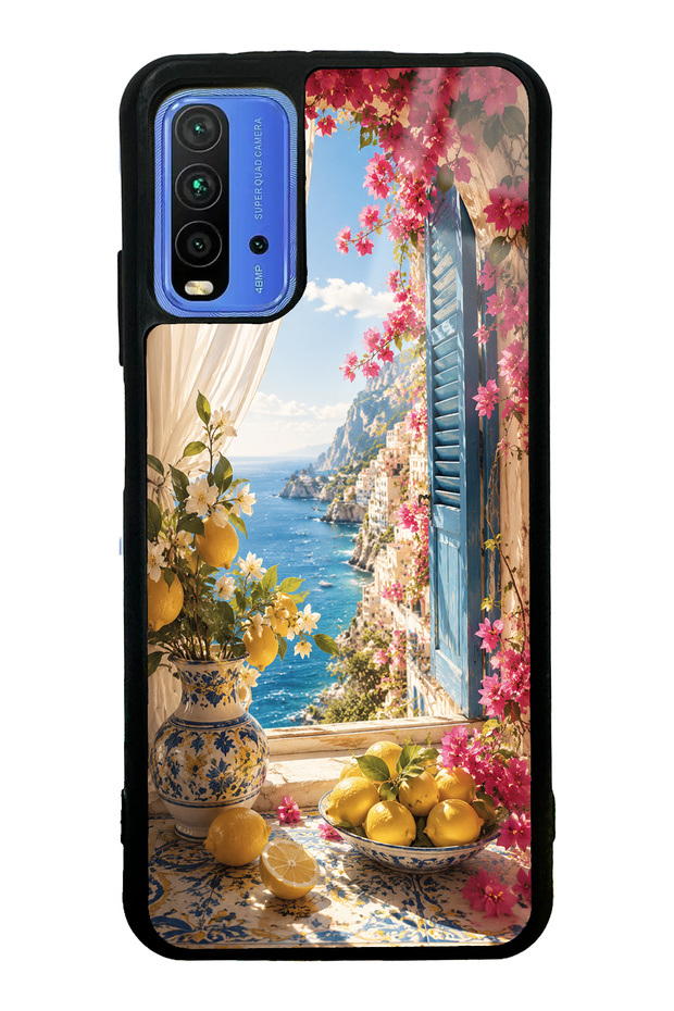 Xiaomi Redmi 9t Dolce Vita Amalfi Design Glossy Phone Case