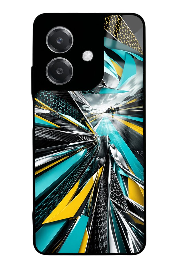 Oppo A3 Apex Surge Design Glossy Phone Case