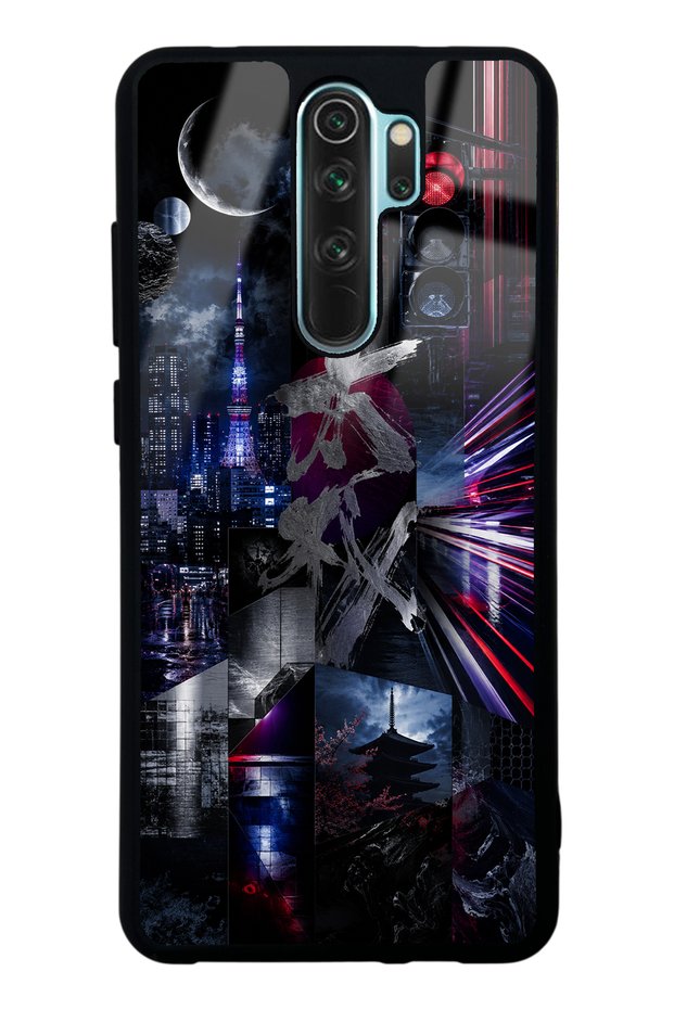 Xiaomi Redmi Note 8 Pro Tokyo Motion Design Glossy Phone Case