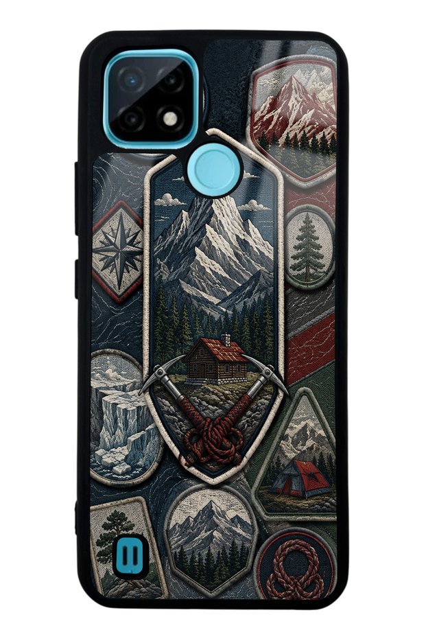 Realme C21 Peakbound Design Glossy Phone Case