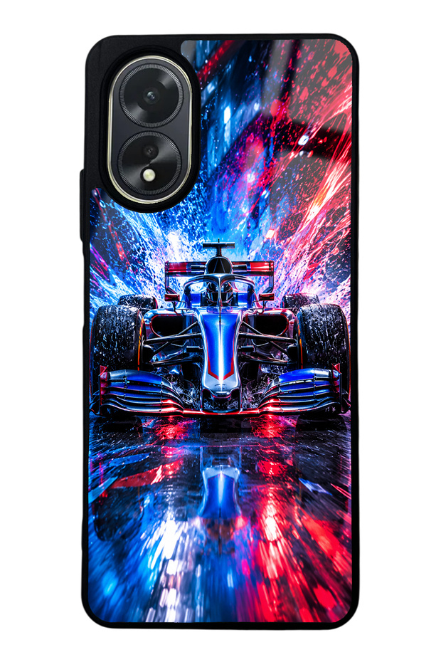 Oppo A38 Bluefire Apex Design Glossy Phone Case