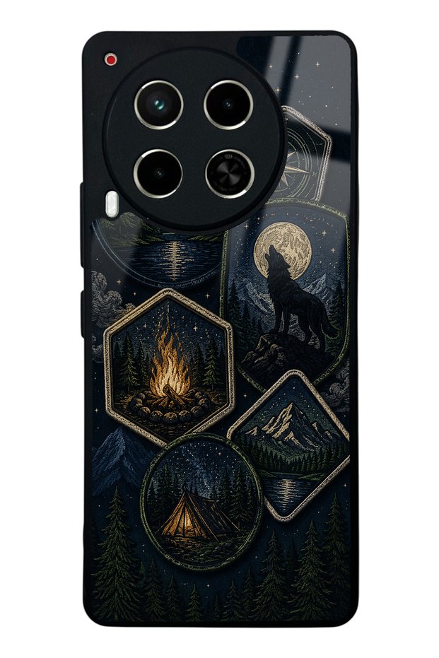 Tecno Camon 30 Moonlit Trails Design Glossy Phone Case