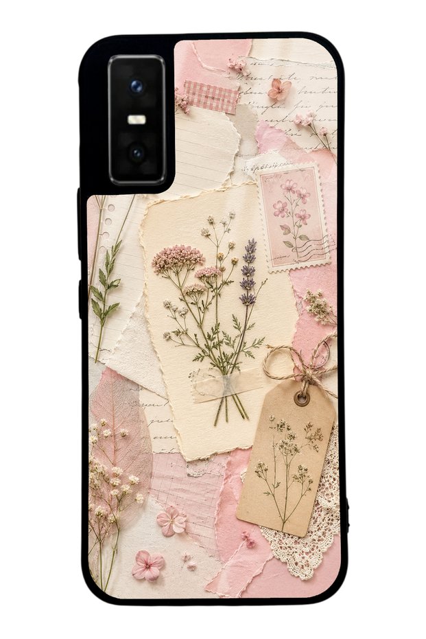 Infinix Gt 30 Pro Blush Herbarium Design Glossy Phone Case