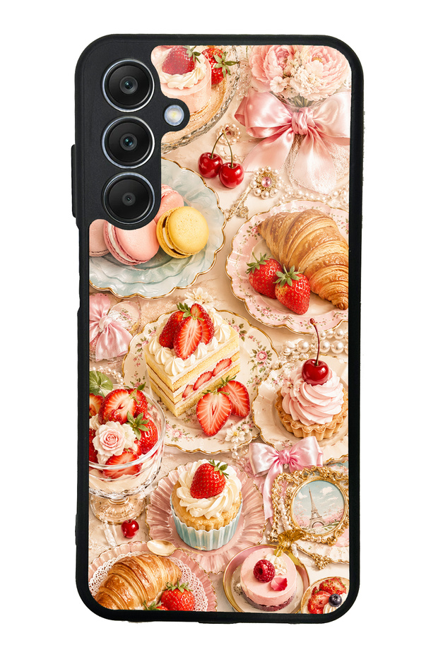 Samsung A25 Paris Sweet Berry Design Glossy Phone Case