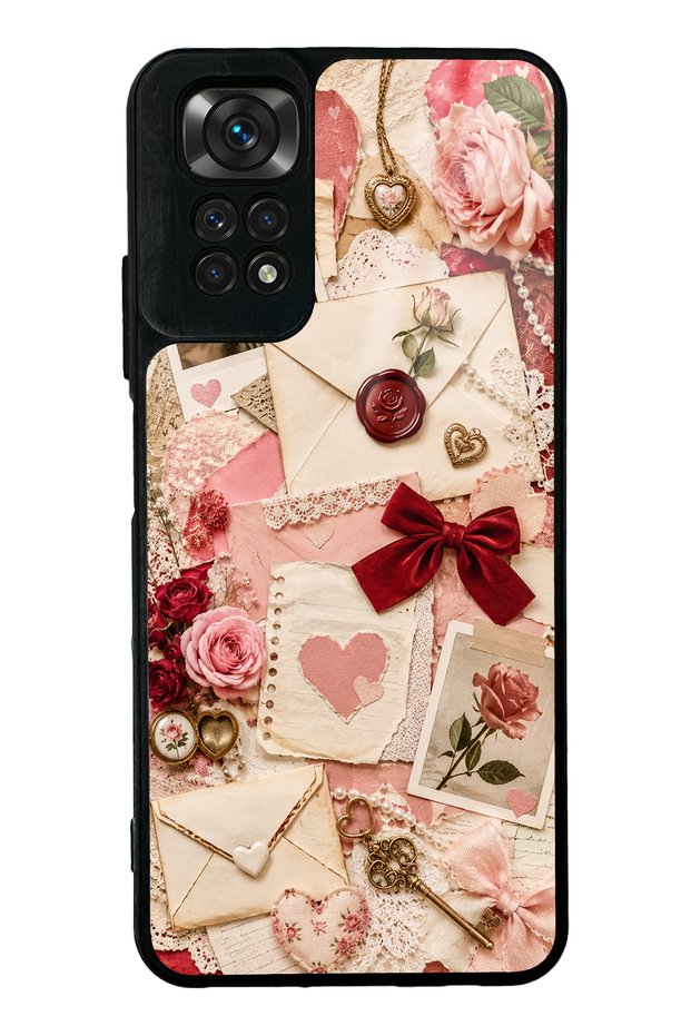Xiaomi Redmi Note 11S Love Letter Garden Design Glossy Phone Case